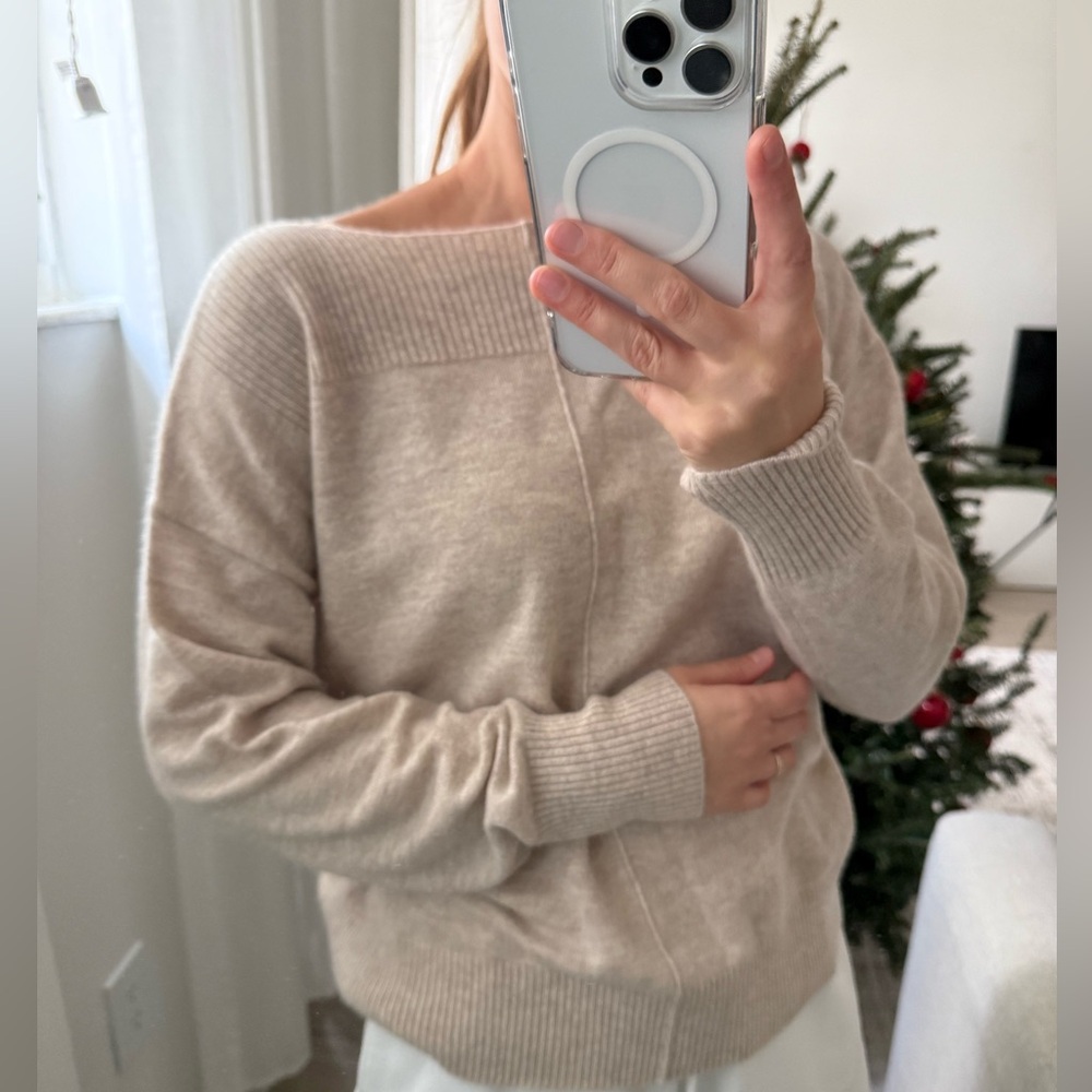 NEW cashmere and wool sweater